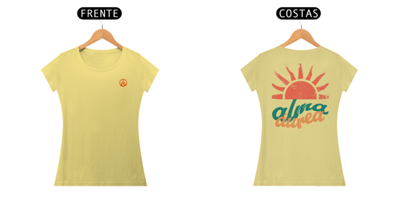 Camiseta feminina alma áurea