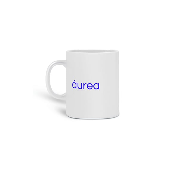 Caneca áurea - azul