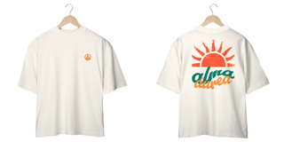 Nome do produto Camiseta oversized alma áurea