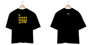Nome do produto Camiseta oversized regra àurea