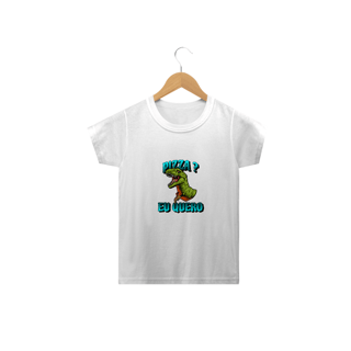 Nome do produto Camiseta Infantil T-Rex Amigável - Estilo Street Wear Jurássico para Pequenos Aventureiros