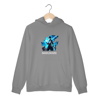 Nome do produto  Moletom Canguru Narukami - A Força do Chidori em Cada Passo! ⚡