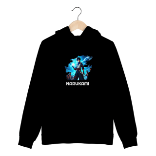 Nome do produto  Moletom Canguru Narukami - A Força do Chidori em Cada Passo! ⚡
