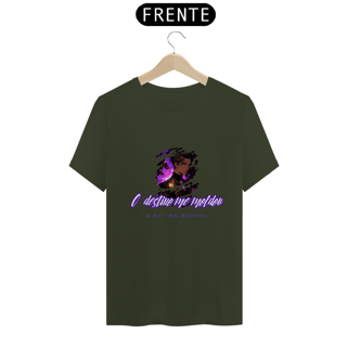 Nome do produto Camiseta Kurogane: Abrace a Escuridão, Defina Seu Destino T-Shirt PRIME