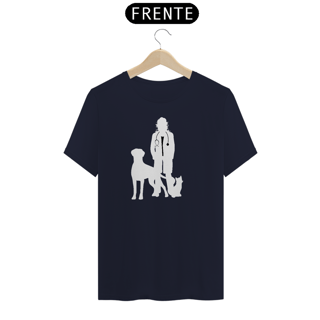 Nome do produto Camiseta Veterinária Cão e Gato Escura