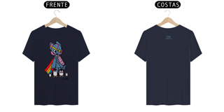 Nome do produto Camiseta da Manú Pinguins Estrela Adulto Clara