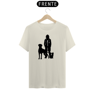 Nome do produto Camiseta Veterinária Cão e Gato Escura