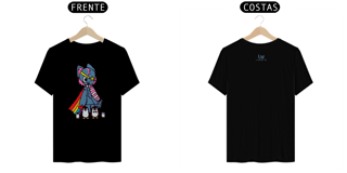 Nome do produto Camiseta da Manú Pinguins Estrela Adulto Clara