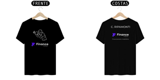 Nome do produto Camiseta Personalizada Finance Color