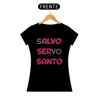 Salvo Servo Santo - letra rosa