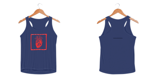 Nome do produto Regata - coração