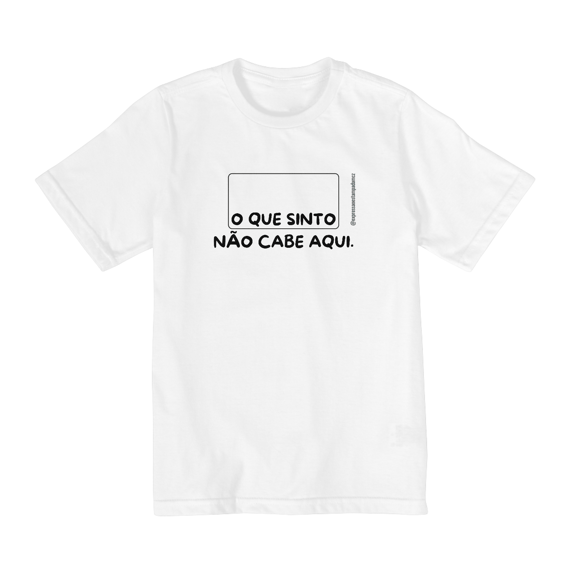 O que sinto não cabe aqui - infantil