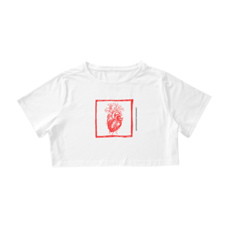 Nome do produto Cropped coração