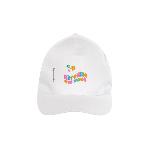 Boné acredite em você