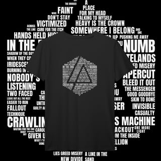 Nome do produto F002 - Linkin Park (preta)