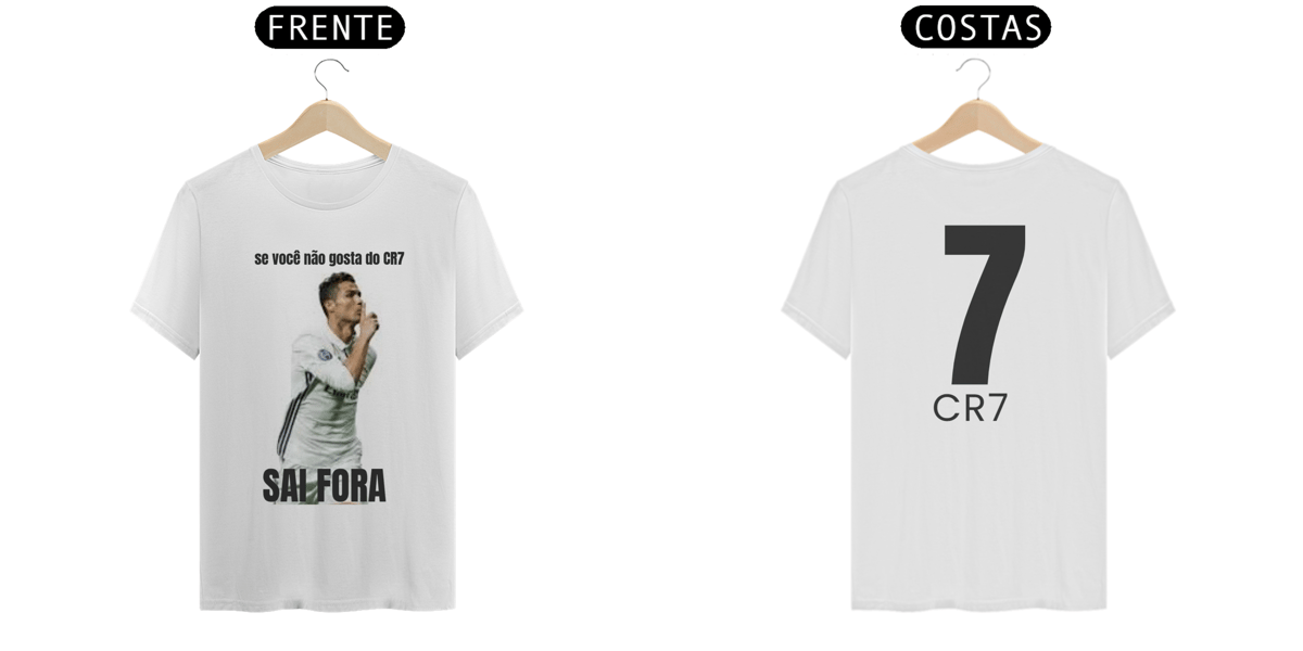 Nome do produto: Camisa CR7 
