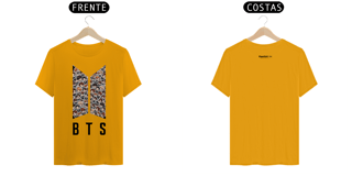 Nome do produto BTS Stickers | Camiseta Colorida