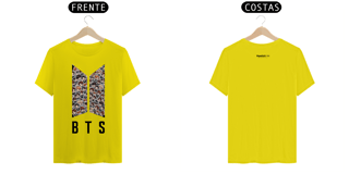 Nome do produto BTS Stickers | Camiseta Colorida
