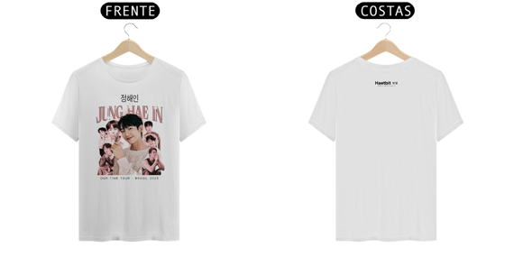 JUNG HAE IN | Camiseta streetwear branca