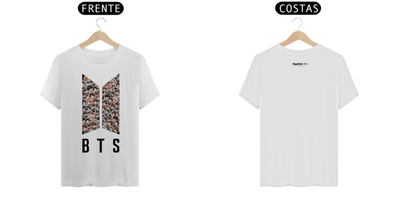 BTS Stickers | Camiseta Colorida