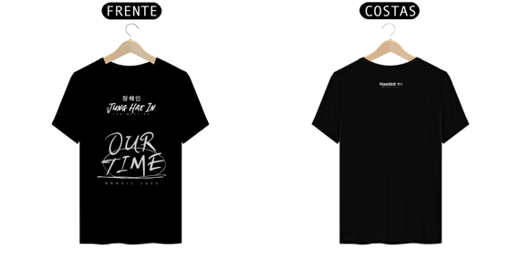 JUNG HAE IN - Our Time Tour | Camiseta Preta