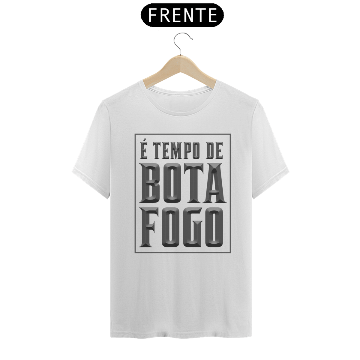 Nome do produto: Camisa É Tempo de Botafogo