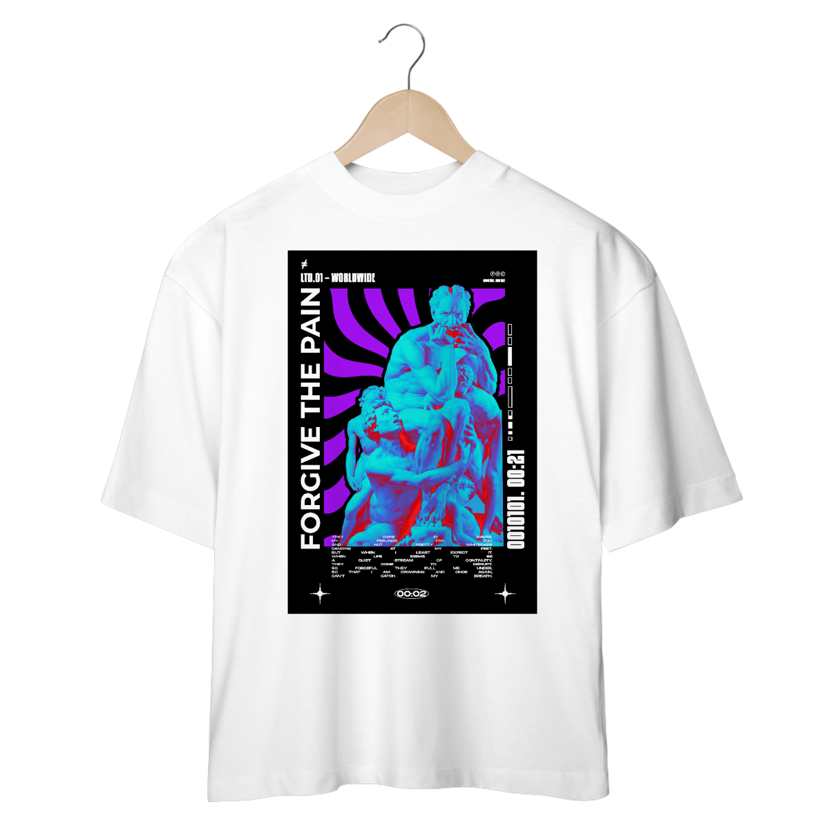 Nome do produto: Oversized Forgive The Pain