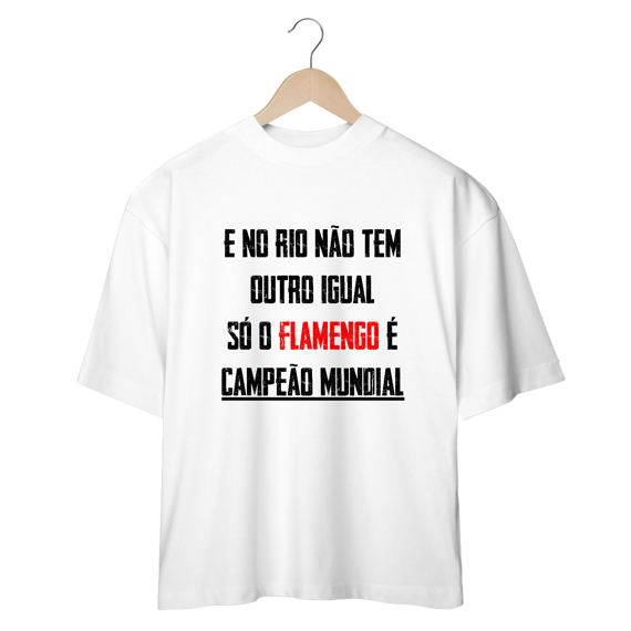 Oversized Flamengo — Campeão Mundial