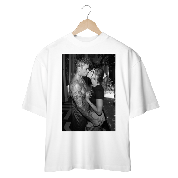 Oversized Justin and Hailey