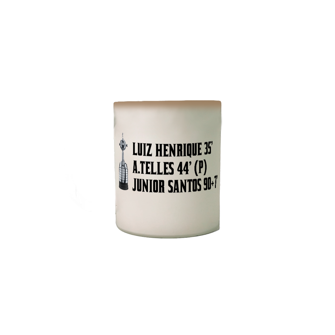 Nome do produto: Caneca Mágica Final da Libertadores: Gols do Botafogo 2024