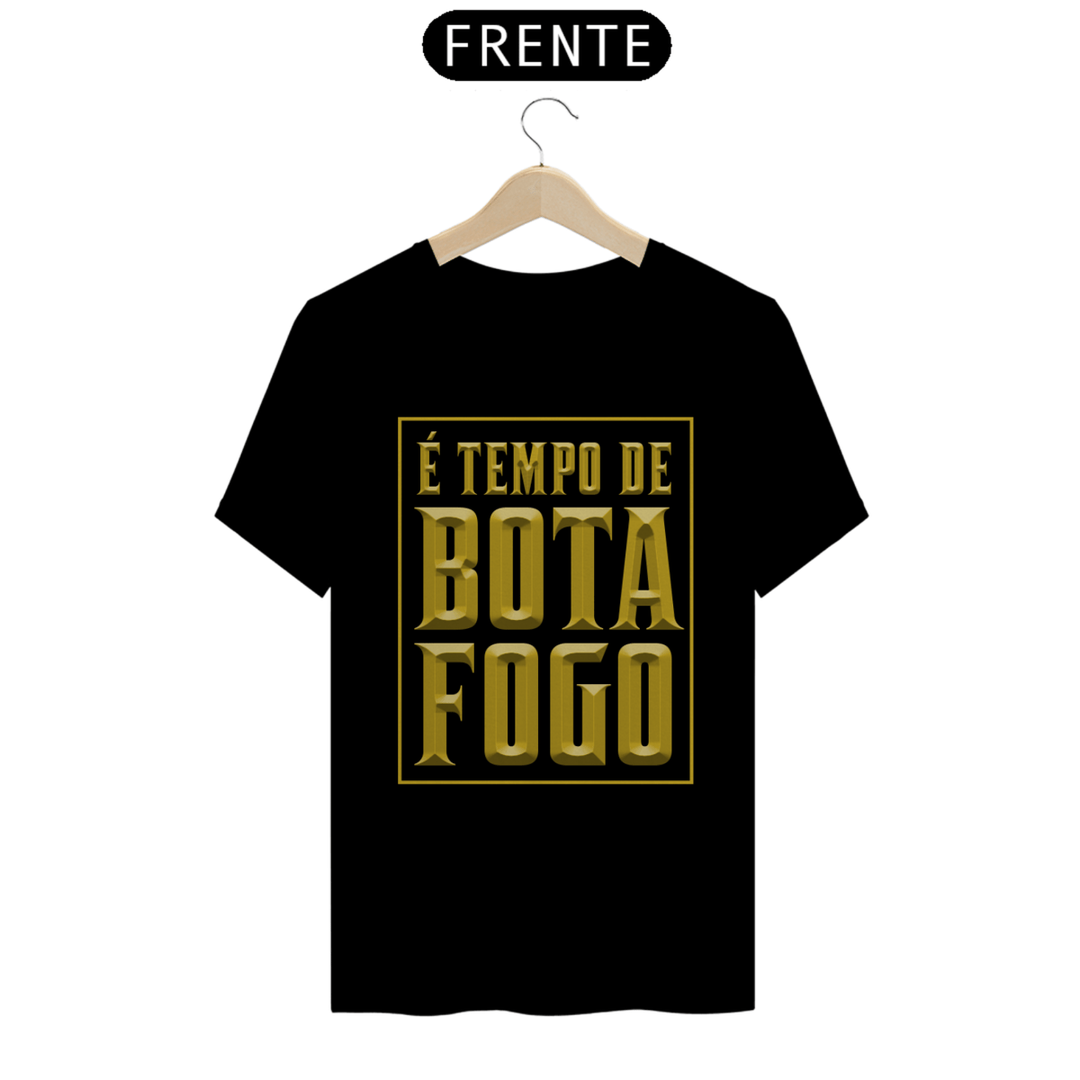 Nome do produto: Camisa É Tempo de Botafogo