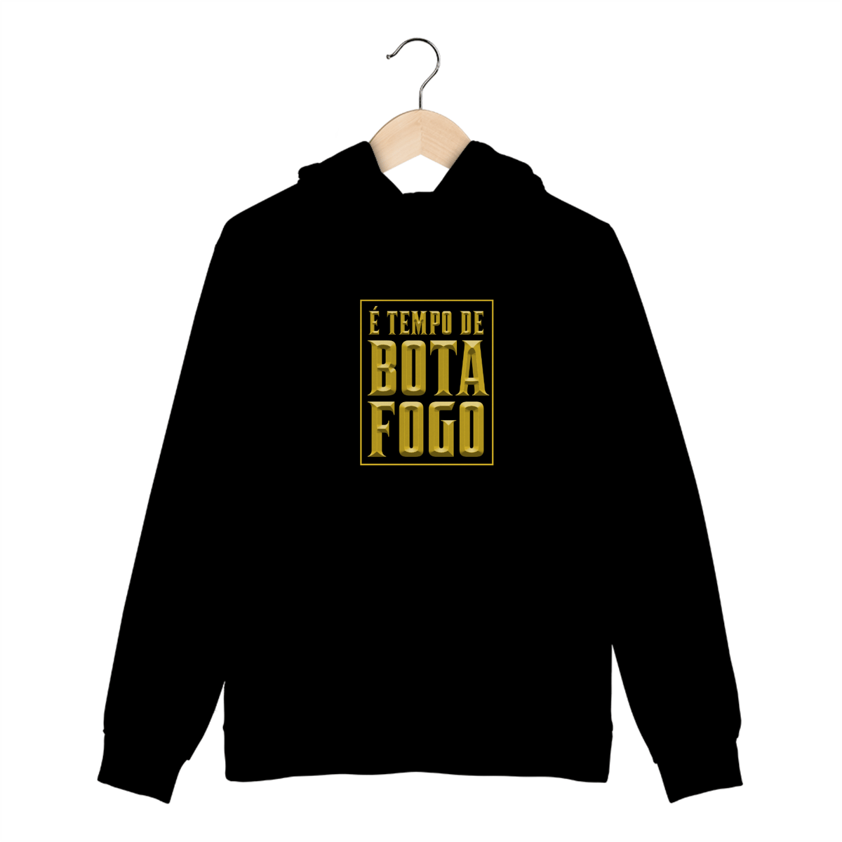 Nome do produto: Moletom É Tempo de Botafogo