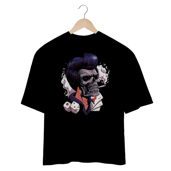 Oversized Caveira Fumando