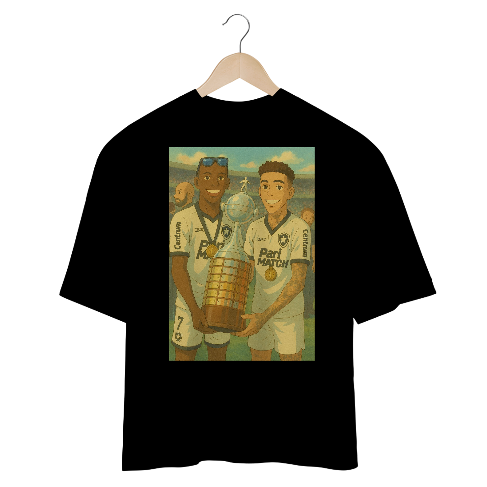 Oversized Botafogo Anime