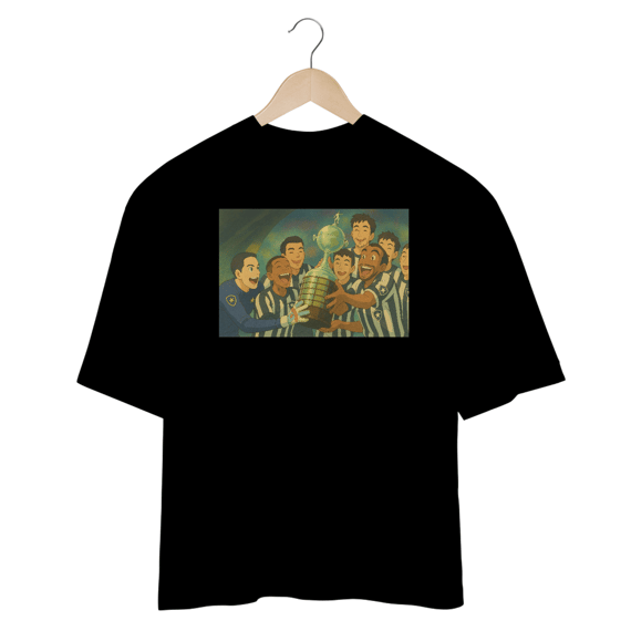Oversized Botafogo Campeão Anime