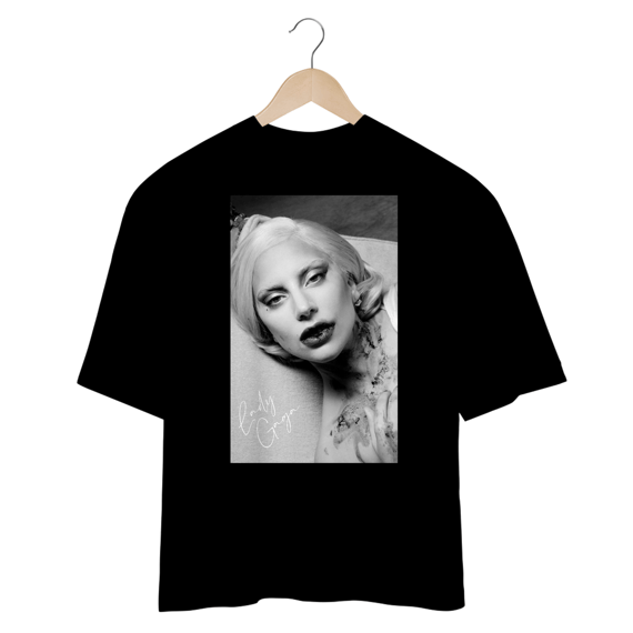 Oversized Lady Gaga Black Blood