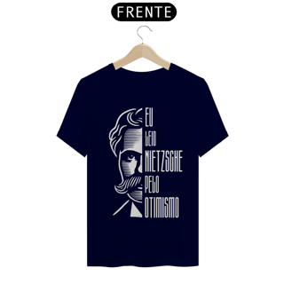 Nome do produto Camiseta Nietzsche Eu Leio Nietzsche Pelo Otimismo