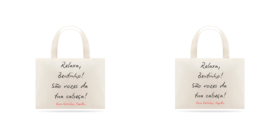 Ecobag Machado de Assis Relaxa, Bentinho