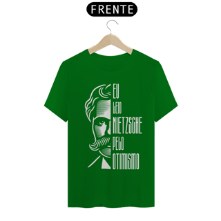 Nome do produto Camiseta Nietzsche Eu Leio Nietzsche Pelo Otimismo