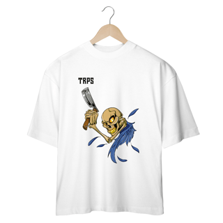Nome do produtoBarber Skull Oversized Front