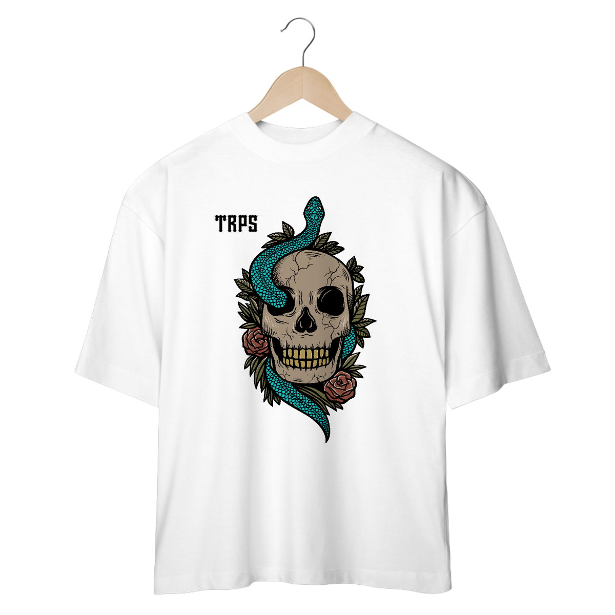 Nome do produto: Skull Snake Overzised Front