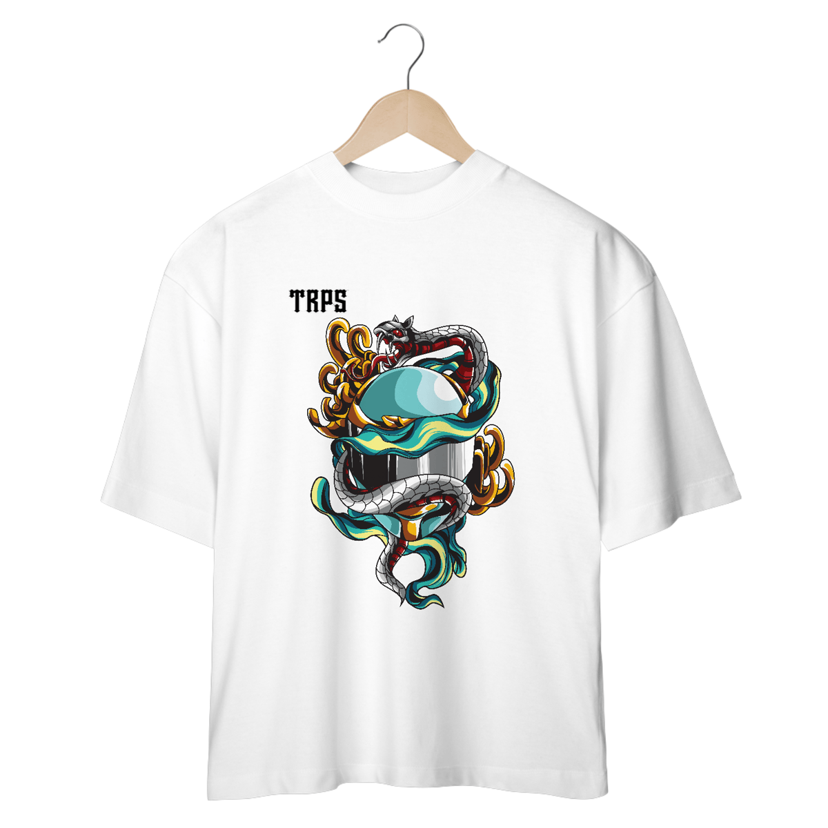Nome do produto: Snake Helmet Oversized Front