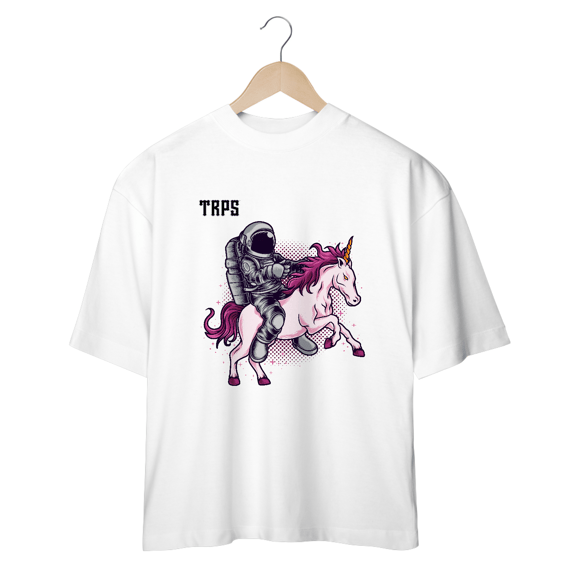 Unicorn Astronaut Oversized Front