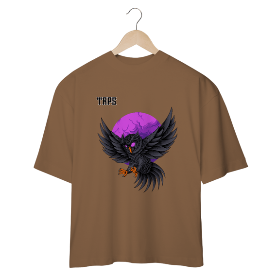 Purple Owl Oversized Front