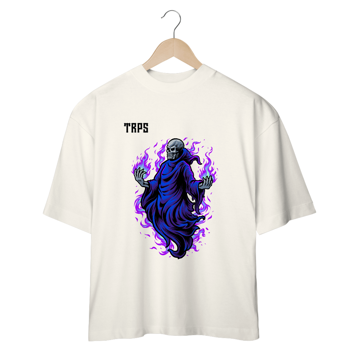 Nome do produto: Ghost Skull Oversized Front