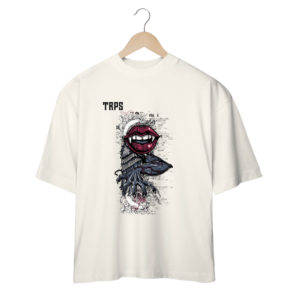 Vampire Mouth Oversized Front