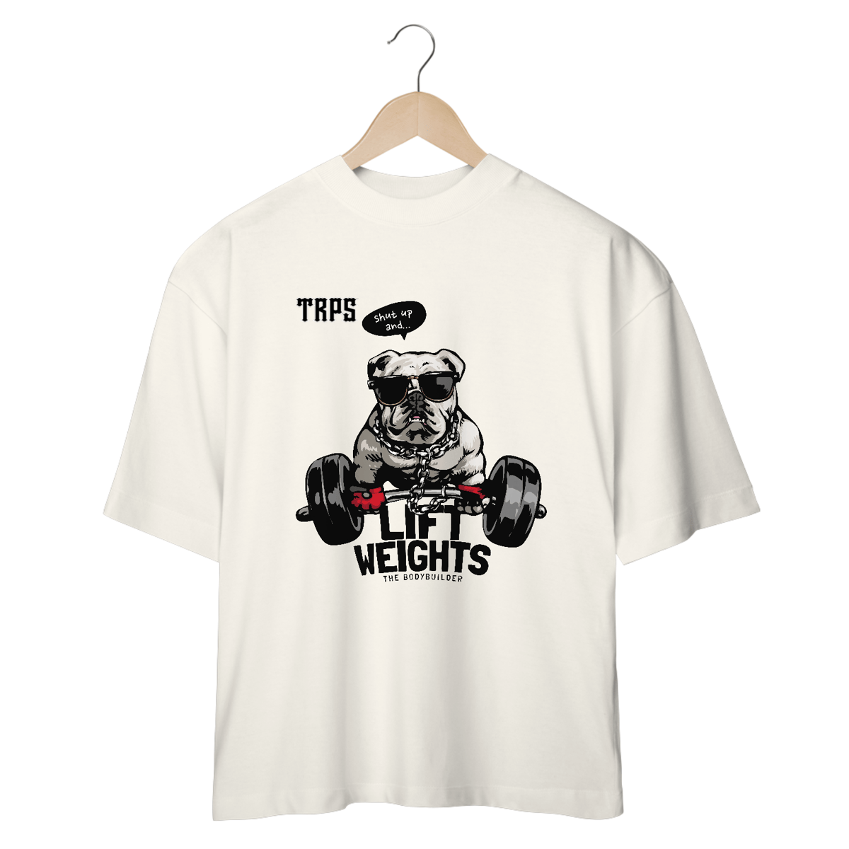 Nome do produto: Bodybuilder Dog Oversized Front