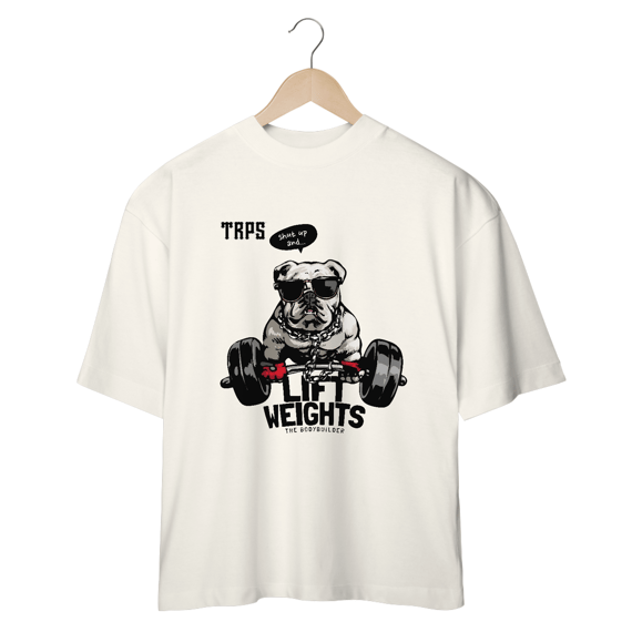 Bodybuilder Dog Oversized Front