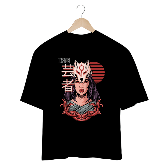 Wolf Girl Oversized Front