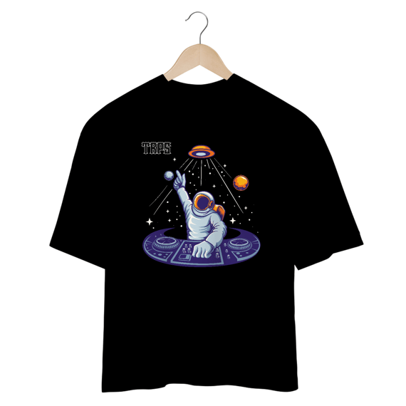 Astronaut Dj Oversized Front